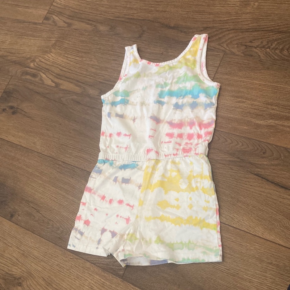 Girls Tie-Dye Kids Romper